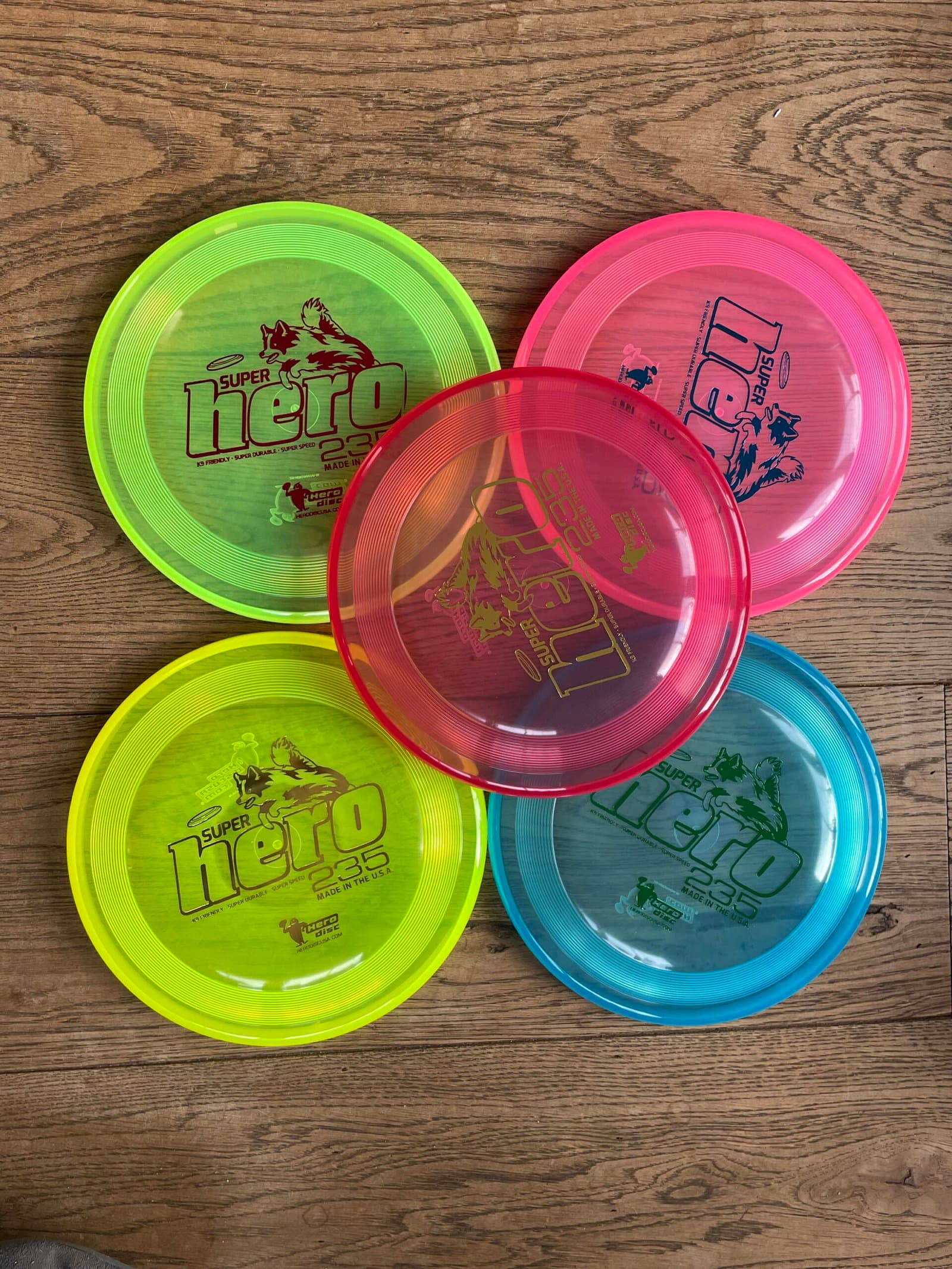 Super Hero 235 frisbee