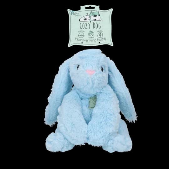 Cozy dog bunny comfort knuffel — Roze