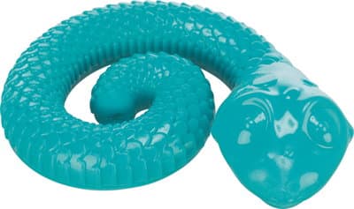 Trixie snack slang rond 18cm blauw