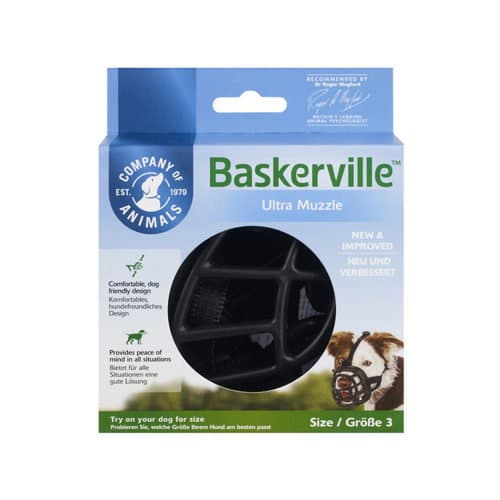 Baskerville muzzle size 3