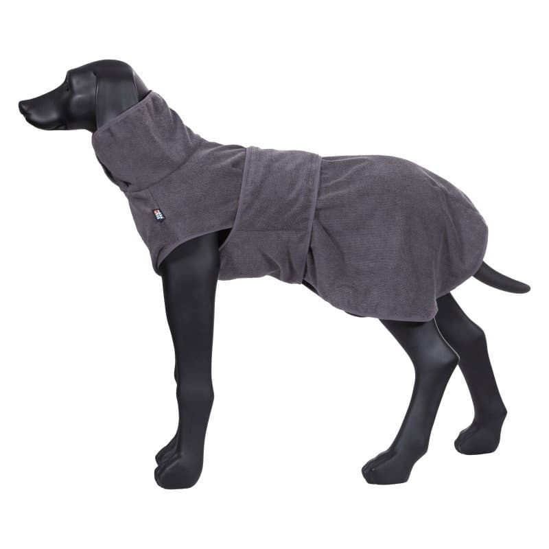 Rukkapets badjas grijs - light bathrobe antharcite — S