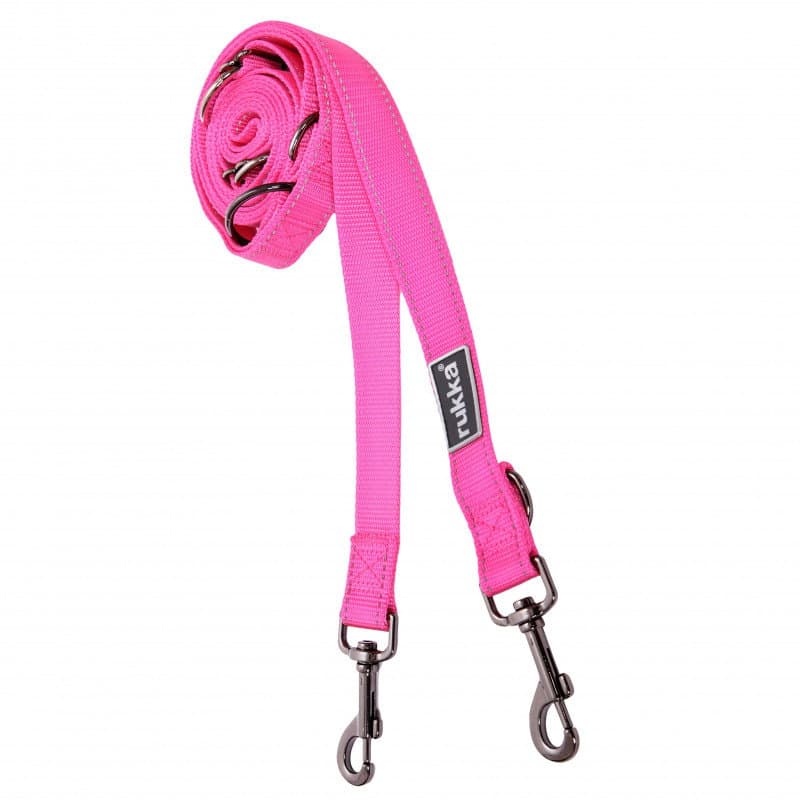 Rukka pets Bliss multi lijn S roze 10mm/300cm