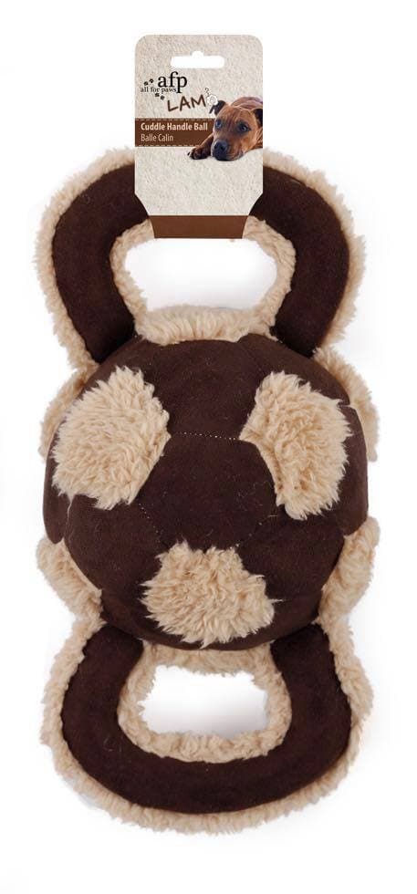 Voetbal knuffel met handvat