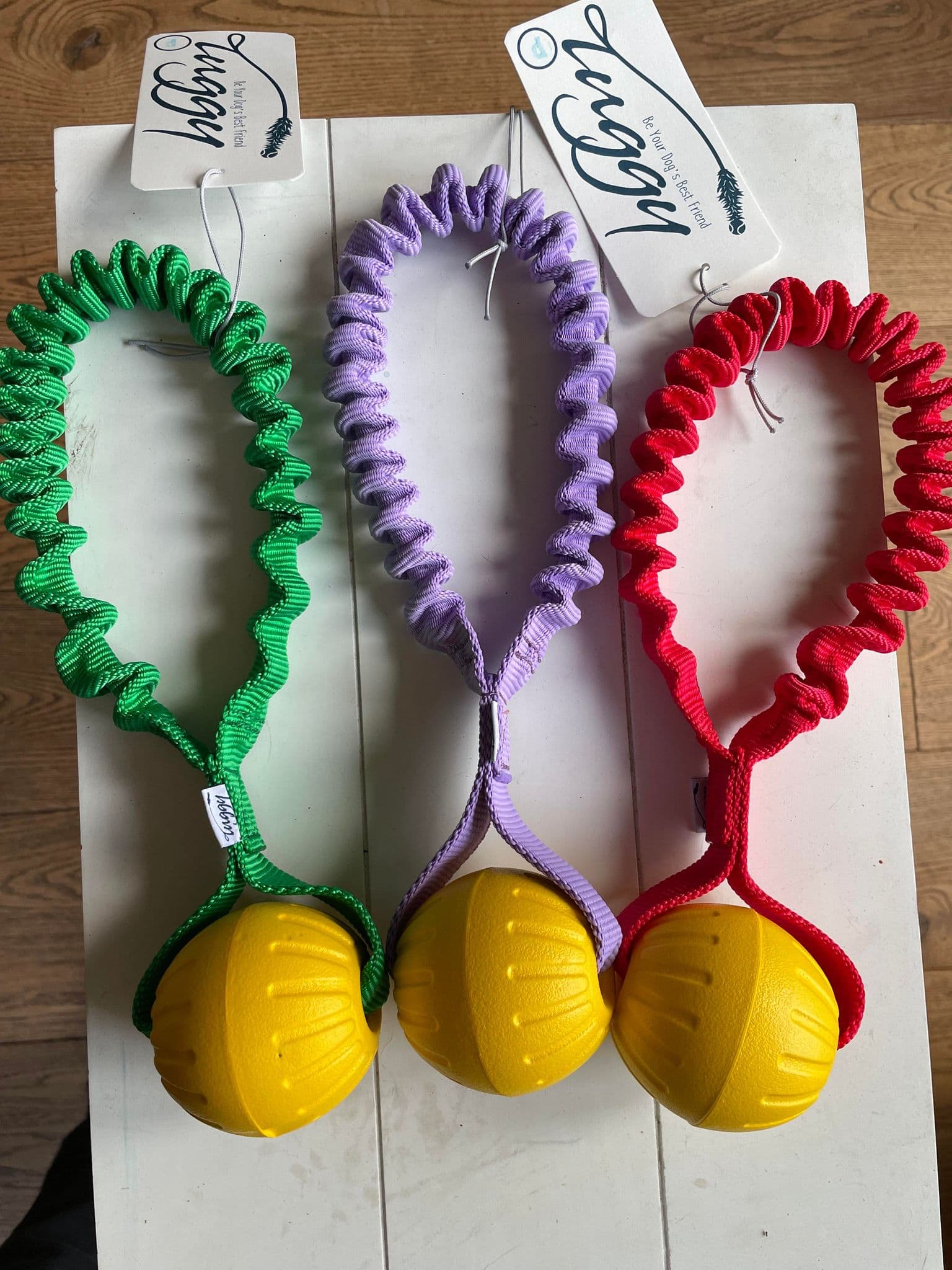 Pocket tuggy met bal