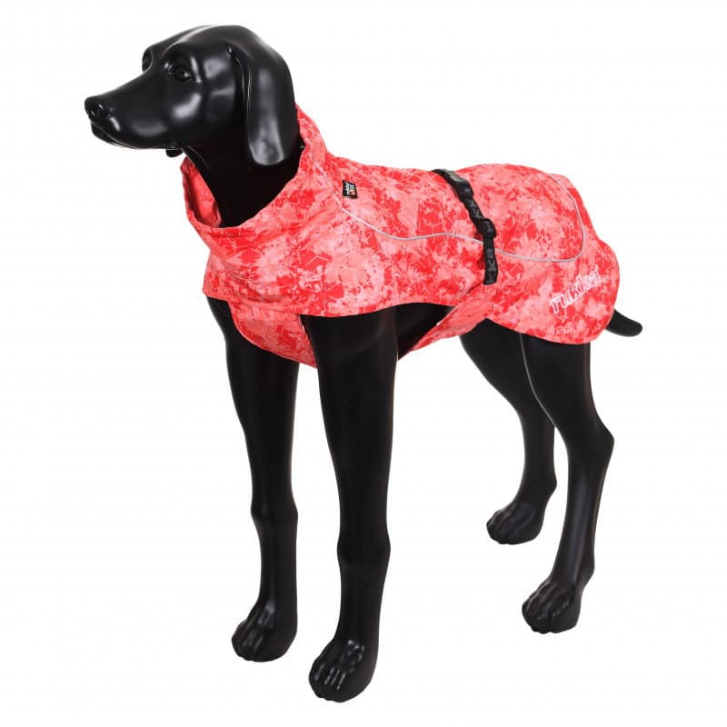 Drizzle rain jacket Rukkapets maat25 Rood/roze