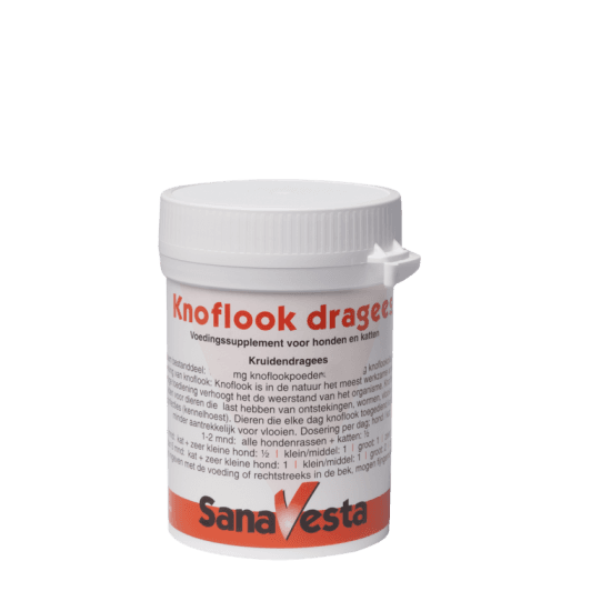 Knoflook dragees voor hond en kat 200 stuks